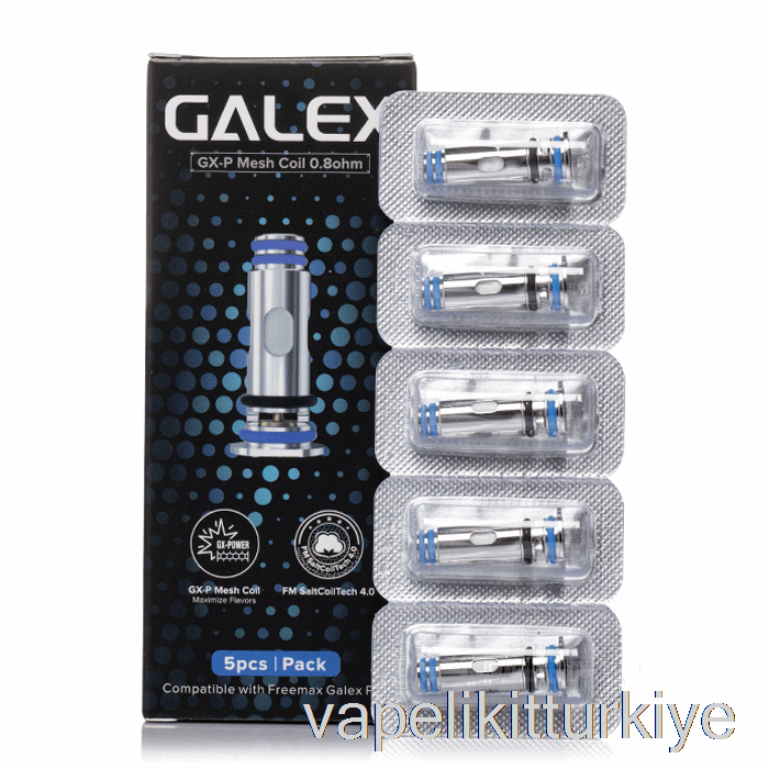 Vape Elektronik Sigara Freemax Gx/gx-p Yedek Bobinler 0.8ohm Gx-p örgü Bobinler
